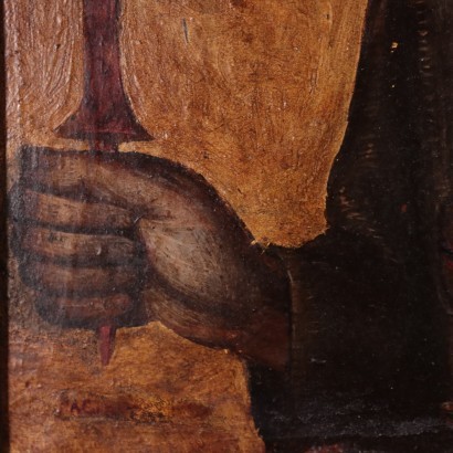 St. Francis Oil on Copper Spanish School 17th Century