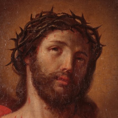 Ecce Homo Oil on Canvas 18th Century