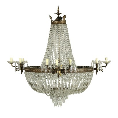 antique, chandelier, antique chandeliers, antique chandelier, antique Italian chandelier, antique chandelier, neoclassical chandelier, 19th century chandelier