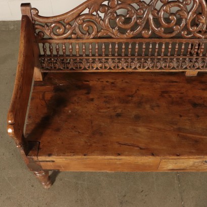 antique, bench, antique bench, antique bench, antique Italian bench, antique bench, neoclassical bench, 19th century bench