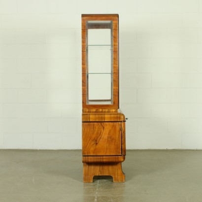 Showcase Burl Veneer Italy 1930s/1940s