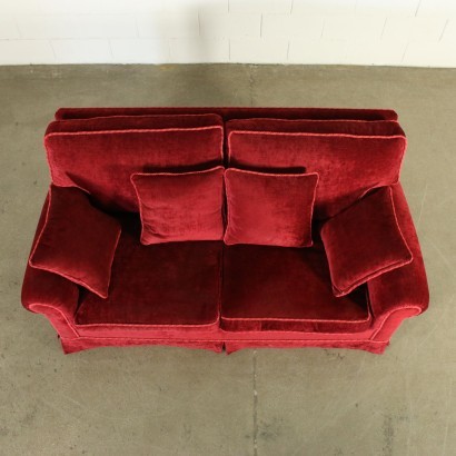 Sofa Foam and Velvet Italy 1940s