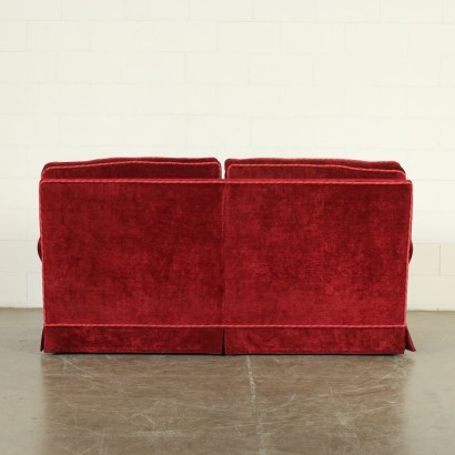 Sofa Foam and Velvet Italy 1940s