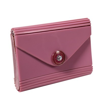 Borsa Vintage In Bachelite Rosa