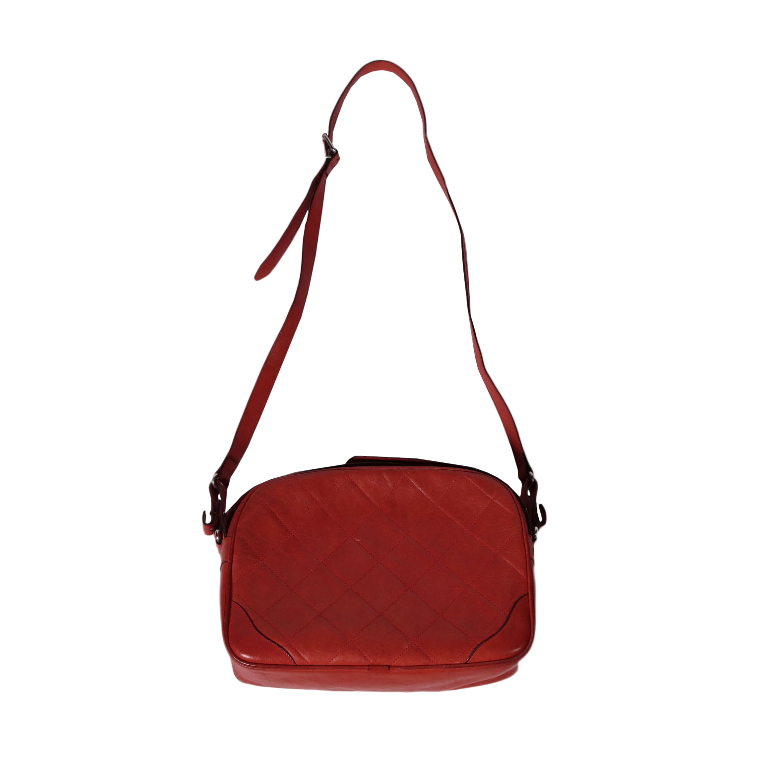 Borsa Vintage Furla Rossa Kleidung Antike Textilien Vintage dimanoinmano