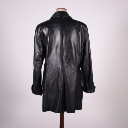 Vintage Pollini Leather Jacket Italy 1980s-1990s