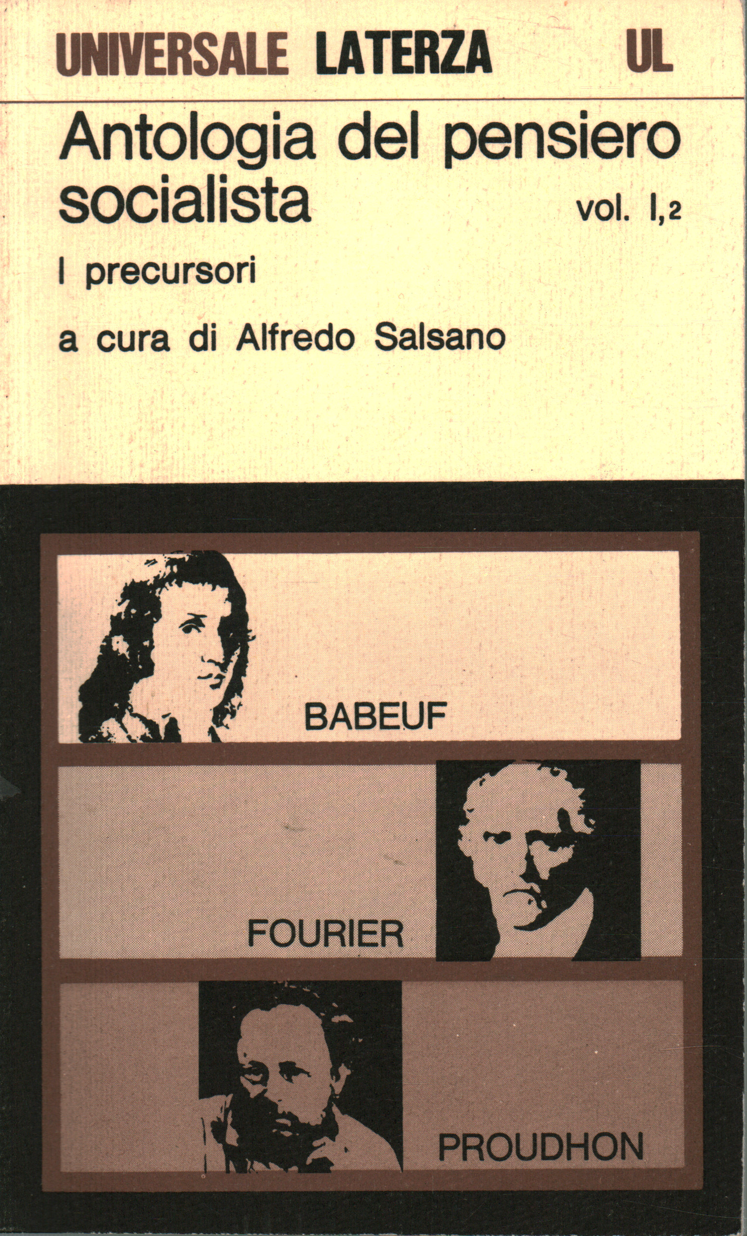Anthologie des sozialistischen Denkens (Band I, Bände, Alfredo Salsano