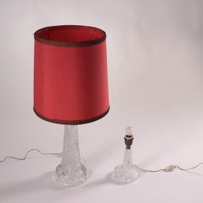 Paire de Lampes Verre Italie Années 1950