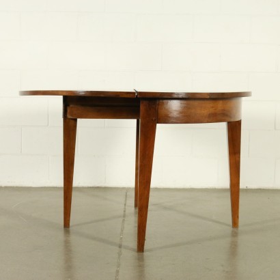 Petite Table Directoire Noyer Peuplier Italie Fin '700- Début '800