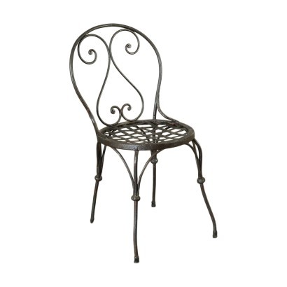 Wrought Iron Chair Italy 20th Century