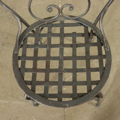 Wrought Iron Chair Italy 20th Century