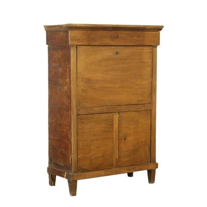 Directory Secretaire Walnut Italy 18th-19th Century