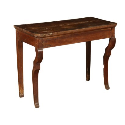 Louis Philippe Console Walnut and Poplar Italy 19th Century