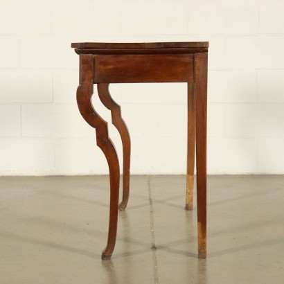 Louis Philippe Console Walnut and Poplar Italy 19th Century