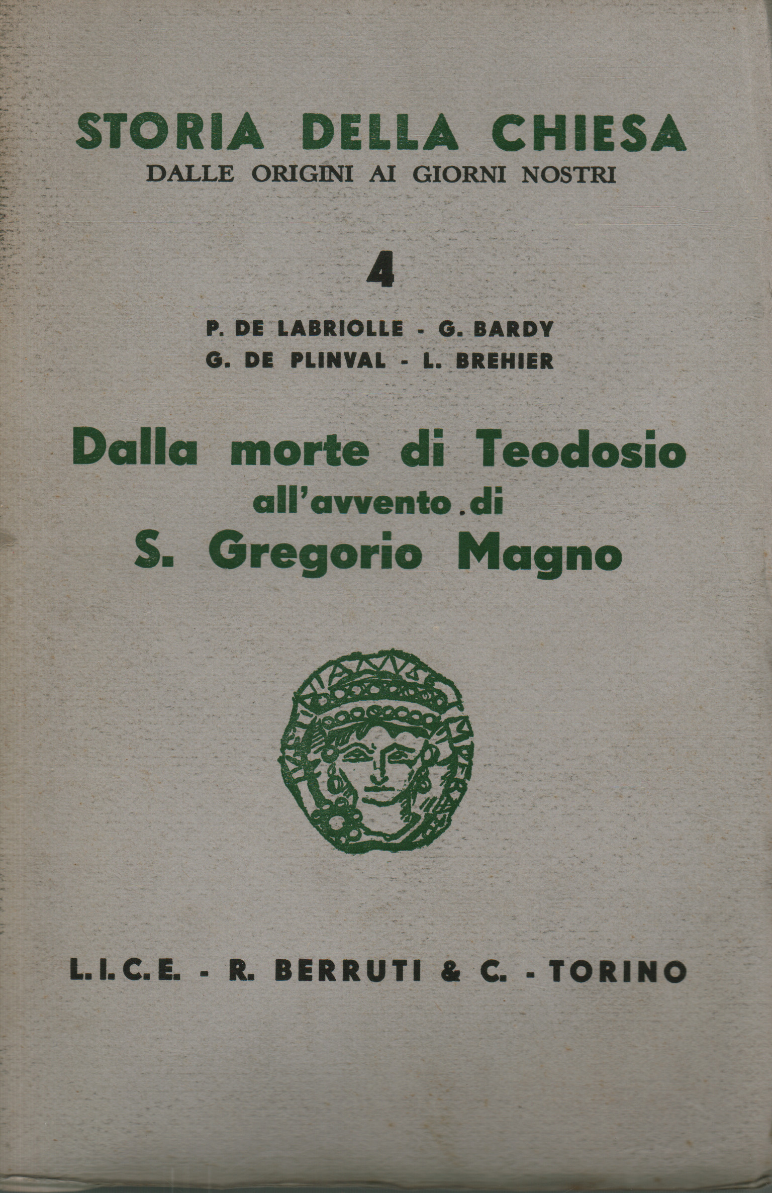 Dalla morte di Teodosio all'avvento di S. Gregori, AA.VV.