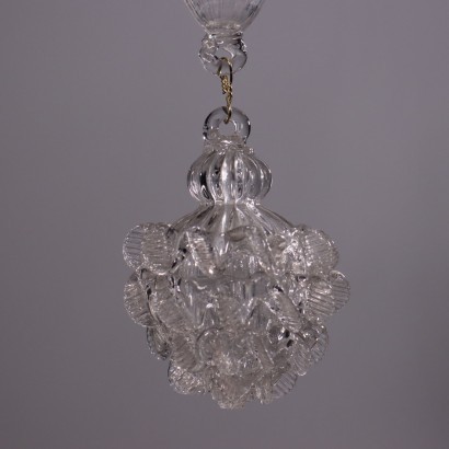 Murano Glass Chandelier Italy 20th Century