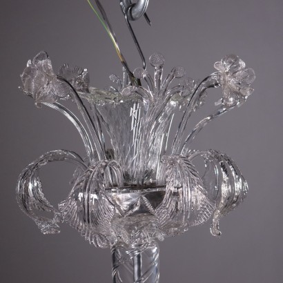 Murano Glass Chandelier Italy 20th Century