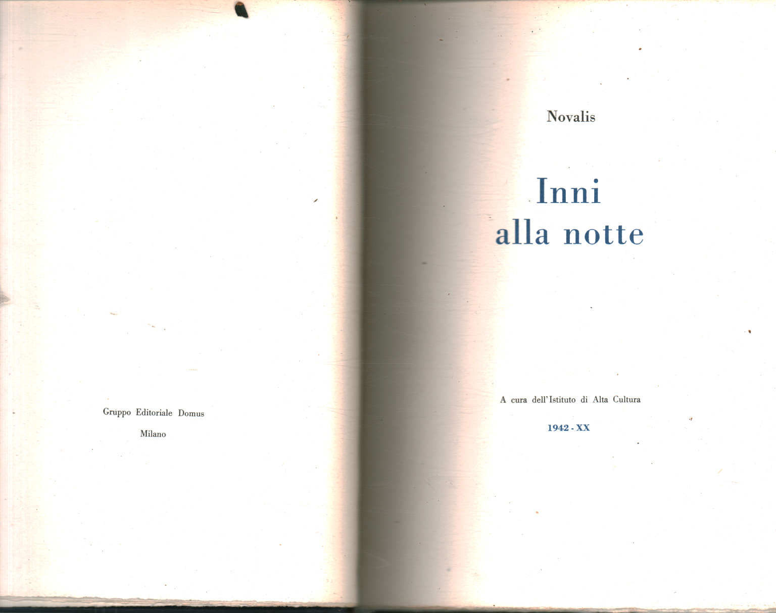 Inni alla notte, Novalis