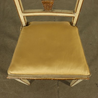 Group Of Eight Chairs Bourbon Restoration Late 19th Century