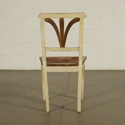 Group Of Eight Chairs Bourbon Restoration Late 19th Century