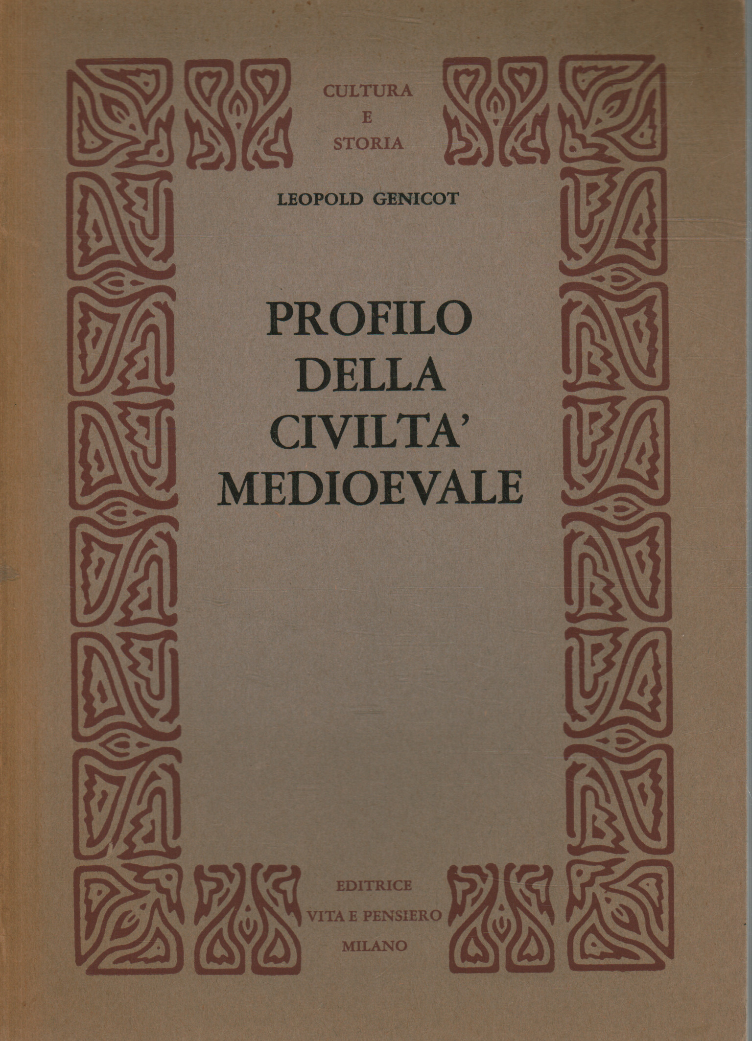 Profilo della civiltà medioevale, Leopold Genicot