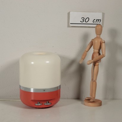 modernariato, modernariato di design, lampada da tavola, lampada da tavola modernariato, lampada da tavola di modernariato, lampada da tavola italiana, lampada da tavola vintage, lampada da tavola anni '60, lampada da tavola design anni 60,Radio/Lampada Anni 70