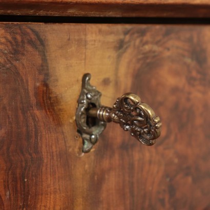 Chest Of Drawers With Mirror Chippendale Style Italy 20th Century