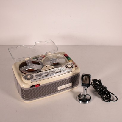 modernariato, modernariato di design, elettronica, elettronica modernariato, elettronica di modernariato, elettronica italiana, elettronica vintage, elettronica anni '60, elettronica design anni 60,Registratore a Nastro Anni 60