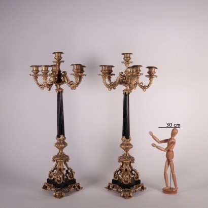 antique, candelabra, antique candelabra, antique candelabra, antique Italian candlestick, antique candlestick, neoclassical candlestick, 19th century candlestick