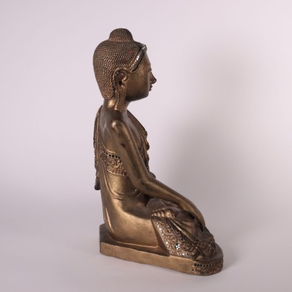 Buddha Statua in Legno