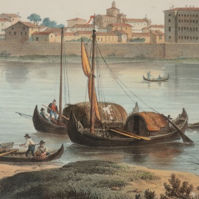 Panorama di Mantova,1852