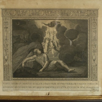 Two Series Of Etchings Biblical Subject Early '800
