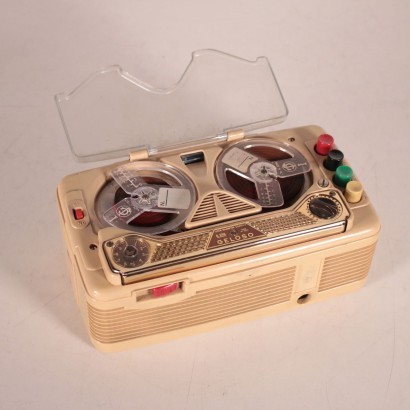 modernariato, modernariato di design, elettronica, elettronica modernariato, elettronica di modernariato, elettronica italiana, elettronica vintage, elettronica anni '60, elettronica design anni 60,Registratore a Nastro Anni 60