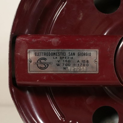 modernariato, modernariato di design, oggettistica, oggettistica modernariato, oggettistica di modernariato, oggettistica italiana, oggettistica vintage, oggettistica anni '60, oggettistica design anni 60,Stufetta Elettrica Anni 50/60
