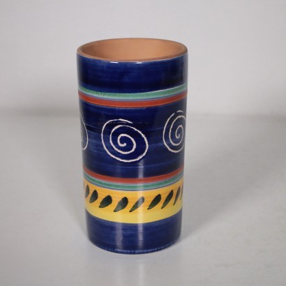 modernariato, modernariato di design, ceramica, ceramica modernariato, ceramica di modernariato, ceramica italiana, ceramica vintage, ceramica anni '60, ceramica design anni 60,Vaso Anni 70-80