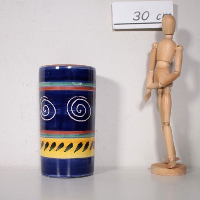 modernariato, modernariato di design, ceramica, ceramica modernariato, ceramica di modernariato, ceramica italiana, ceramica vintage, ceramica anni '60, ceramica design anni 60,Vaso Anni 70-80