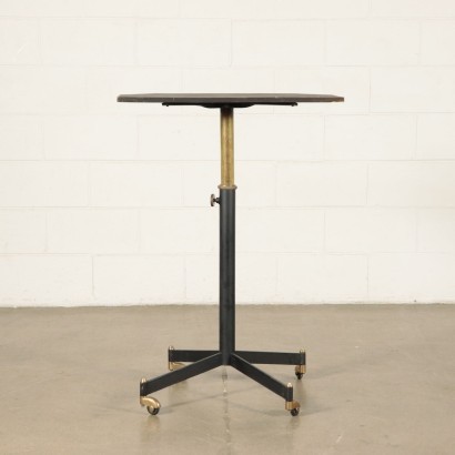 TV Stand Trolley Wood Metal Brass Italy