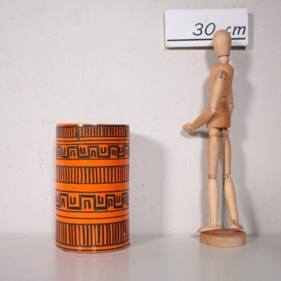 modernariato, modernariato di design, ceramica, ceramica modernariato, ceramica di modernariato, ceramica italiana, ceramica vintage, ceramica anni '60, ceramica design anni 60,Vaso Anni 70