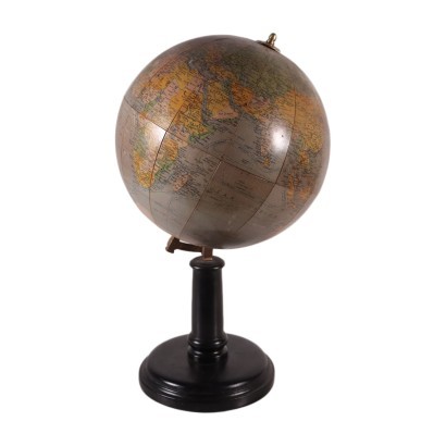 Globe Girard et Barrère Paper Mache Wood Paris France 1940s