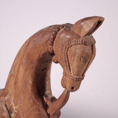 Horse Exotic Wood Orient 20th Century