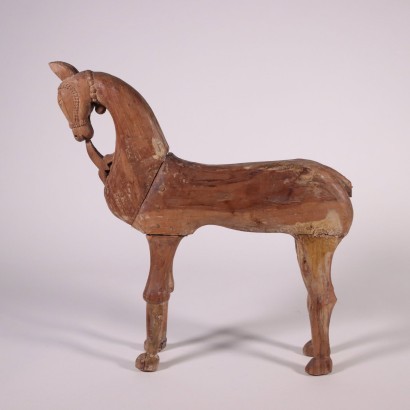 Horse Exotic Wood Orient 20th Century