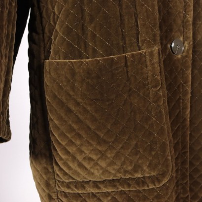Vintage Ferré Quilted Jacket Cotton Milan Italy