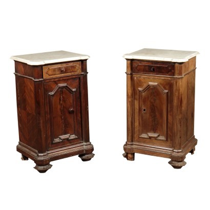 Pair of Umbertini bedside tables