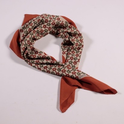 Foulard Gucci Vintage Morsi Di Cavallo