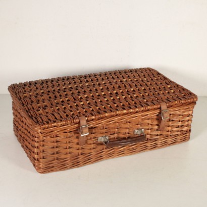 modernariato, modernariato di design, scatola, scatola modernariato, scatola di modernariato, scatola italiana, scatola vintage, box, box modernariato, box di modernariato, box italiano, box vintage, box anni '60, box design anni 60scatola anni '60, scatola design anni 60,Set da Pic- nic Anni 60