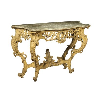 Rococo Console Piedmont Italy 18th Century