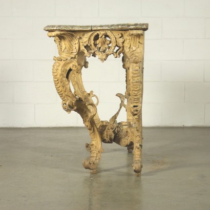 Rococo Console Piedmont Italy 18th Century