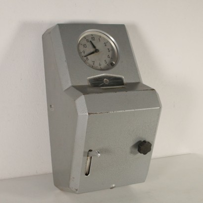 modernariato, modernariato di design, oggettistica, oggettistica modernariato, oggettistica di modernariato, oggettistica italiana, oggettistica vintage, oggettistica anni '60, oggettistica design anni 60,Macchina " Timbra cartellino0dou