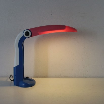 modernariato, modernariato di design, lampada da tavola, lampada da tavola modernariato, lampada da tavola di modernariato, lampada da tavola italiana, lampada da tavola vintage, lampada da tavola anni '60, lampada da tavola design anni 60,Lampada da Tavolo Anni 80