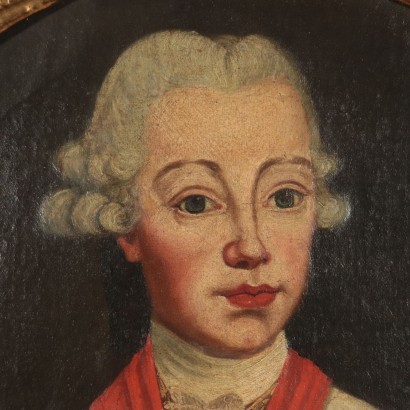 Portrait of Leopold II of Austria Oil on Canvas 18th Century